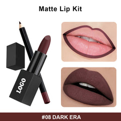 Rouge à lèvres mat longue tenue, 24 couleurs, vente en gros, maquillage végétalien ferme