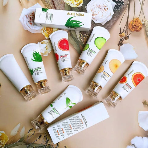 Factory Price SKin Care Sets Facial Cleanser Turmeric Face Wash Cleanser