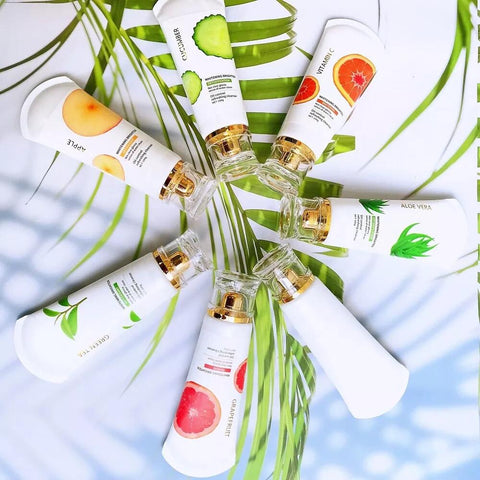 Factory Price SKin Care Sets Facial Cleanser Turmeric Face Wash Cleanser