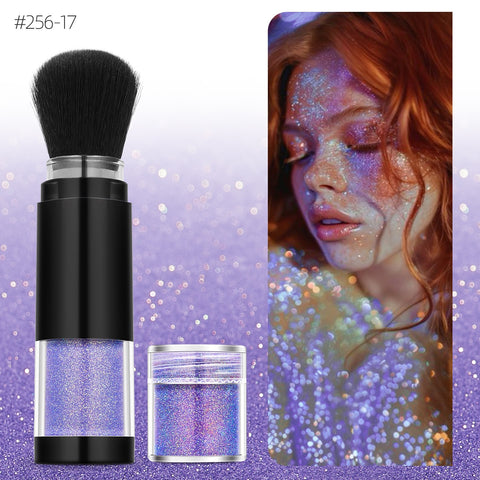 Glitter Highlight Makeup Private Label Contouring Bronze Highlighter Makeup 9 Colors Chameleon Eyeshadow Highlight Powder