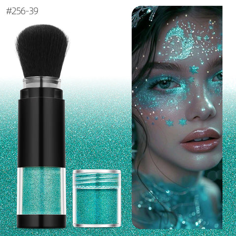 Glitter Highlight Makeup Private Label Contouring Bronze Highlighter Makeup 9 Colors Chameleon Eyeshadow Highlight Powder