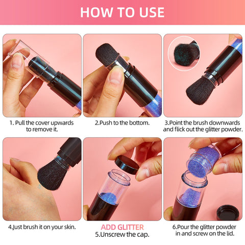 Glitter Highlight Makeup Private Label Contouring Bronze Highlighter Makeup 9 Colors Chameleon Eyeshadow Highlight Powder