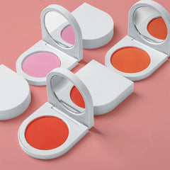 High Quality Custom Logo Private Label Cosmetics Cheek Powder 8 Colors Vegan Cruelty Free Single Makeup Blush Palette Blusher
