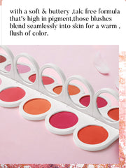 High Quality Custom Logo Private Label Cosmetics Cheek Powder 8 Colors Vegan Cruelty Free Single Makeup Blush Palette Blusher