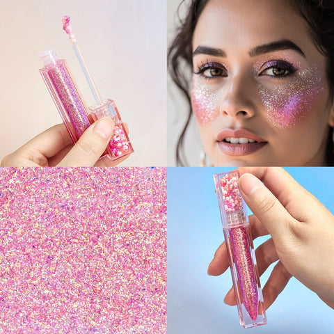 High Quality Multichrome Vegan 6 colors Duochrome Eyeshadow Privbate Lael Glitter Shimmer Chameleon Eyeshadow