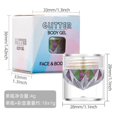 High Quality Multichrome Vegan Eyeshadow 6 Colors Duochrome Eyeshadow Privbate Lael Glitter Shimmer Chameleon Eyeshadow