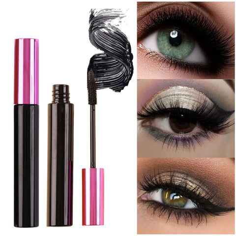High Quality Wholesale Eyelash Makeup Long Lasting Waterproof Fast Dry Curling Volumizing Thick 3D Dark Black Eyelashes Mascara