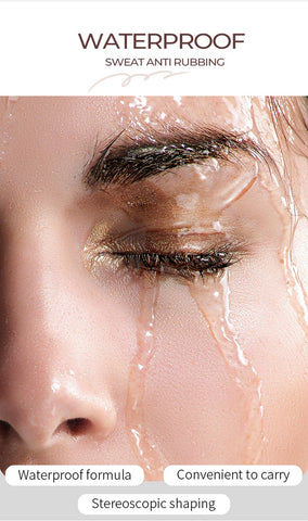 High Quality Wholesale Makeup Organic Vegan Eyebrow Dye with Brush Long-lasting Waterproof High Color Rendering Eyebrow Dye