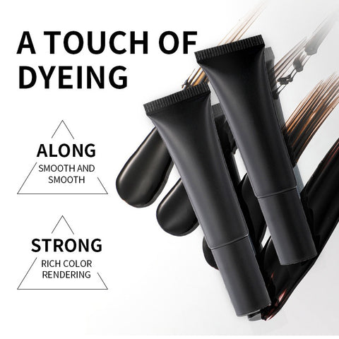 High Quality Wholesale Makeup Organic Vegan Eyebrow Dye with Brush Long-lasting Waterproof High Color Rendering Eyebrow Dye