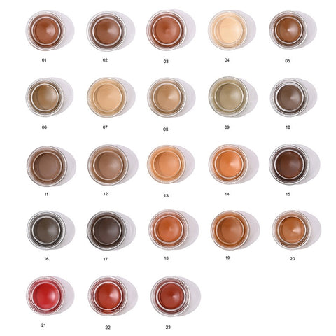 Hot Sale Waterproof 23 Colors Eyebrow Pomade Dark Brown Private Label Eye Brow Cream Eyebrow Gel Brow Cream