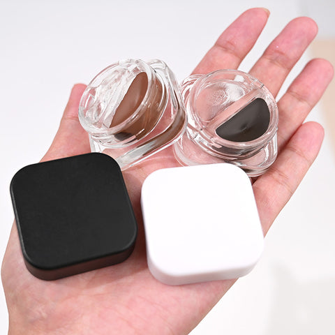 Hot Sale Waterproof 23 Colors Eyebrow Pomade Dark Brown Private Label Eye Brow Cream Eyebrow Gel Brow Cream