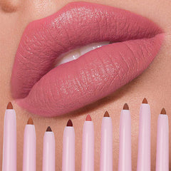 Hot Sale Waterproof Long Lasting 15 Colors Lip Liner Vegan Wholesale Custom Logo Skin-friendly Make up Creamy Lip Pencil
