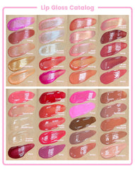 Hot Selling Long Lasting Water Lip Butter Lip Gloss Color Lipgloss Brown Nude pink Vegan Liquid Lipstick
