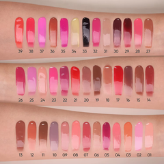 Hot Selling Long Lasting Water Lip Butter Lip Gloss Color Lipgloss Brown Nude pink Vegan Liquid Lipstick