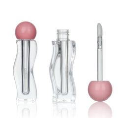 Hot Selling Long Lasting Water Lip Butter Lip Gloss Color Lipgloss Brown Nude pink Vegan Liquid Lipstick