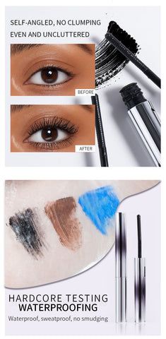 Lash Eyelash Low Moq Wholesale Custom Long Lasting 4D Fiber Cruelty Free Private Label Vegan Mascara