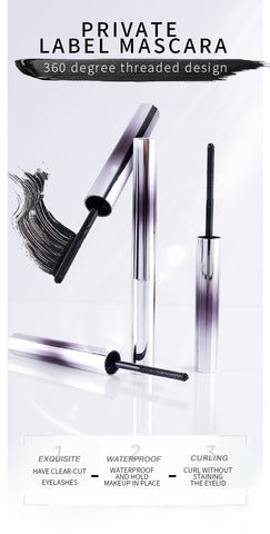 Lash Eyelash Low Moq Wholesale Custom Long Lasting 4D Fiber Cruelty Free Private Label Vegan Mascara