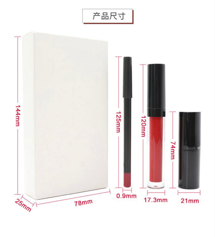 Liquid Lipstick 6Pcs Matte Liquid Lipstick 10 Colors Makeup Set Matte Liquid Long-Lasting Lipstick Kit