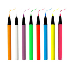 Long Lasting 8 Colors Liquid Eyeliner Custom Brand Makeup