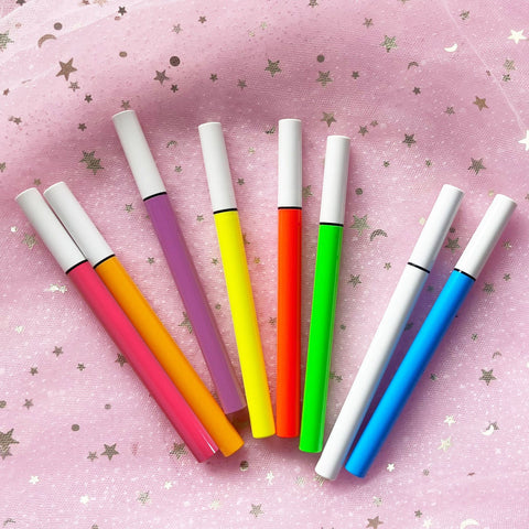 Long Lasting 8 Colors Liquid Eyeliner Custom Brand Makeup