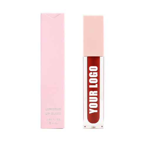 Long Lasting Hydrating Custom Logo Lip Gloss 80 Colors Clear Glossy Shinny Vegan Matte Long-lasting and Moisturizing