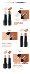 Long Lasting Top Quality Custom logo 8 Colors Highlighter Stick Full Coverage Face Makeup