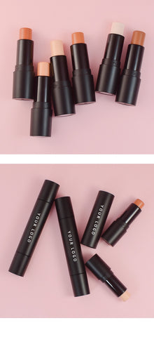 Long Lasting Top Quality Custom logo 8 Colors Highlighter Stick Full Coverage Face Makeup