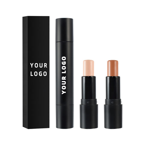 Long Lasting Top Quality Custom logo 8 Colors Highlighter Stick Full Coverage Face Makeup