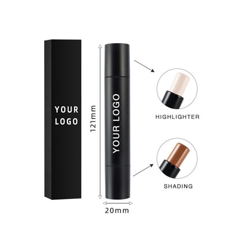 Long Lasting Top Quality Custom logo 8 Colors Highlighter Stick Full Coverage Face Makeup