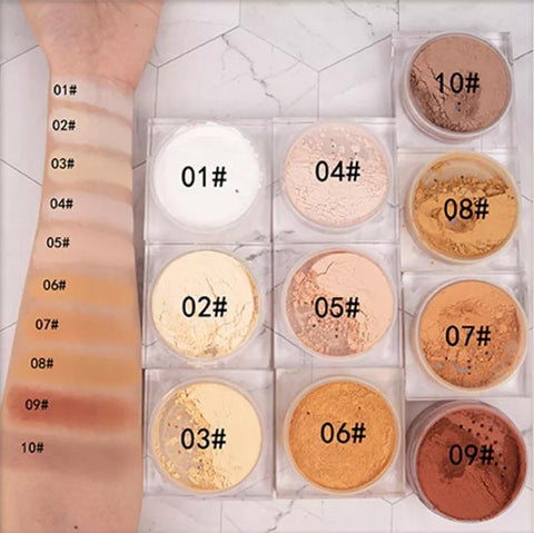 Loose Powder 11 Colors Makeup Loose Powder High Loose Powder Lasts Longer