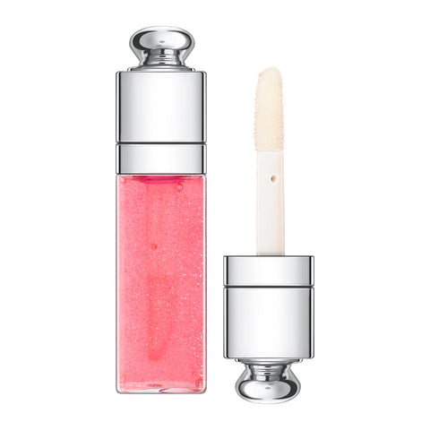 New Custom logo Lipgloss Colorful 10 Colors Large Brush Head Fruit Vegan clear Lip Oil