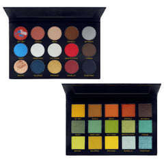 No Brand Eyeshadow Palette 15 Colors Gold Package Eyeshadow Palette Makeup