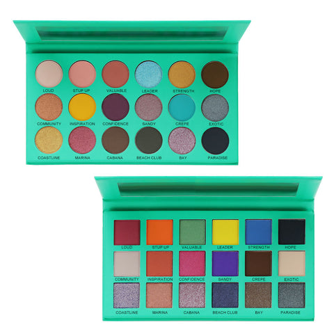 No Brand Eyeshadow Palette 15 Colors Gold Package Eyeshadow Palette Makeup