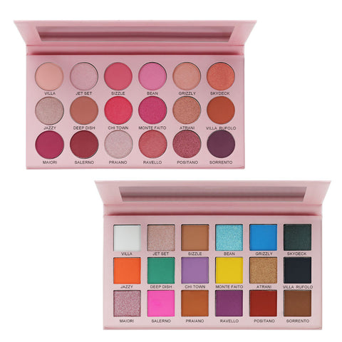 No Brand Eyeshadow Palette 15 Colors Gold Package Eyeshadow Palette Makeup