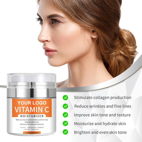 OEM Custom Logo Private Label Brand Vc Face Cream