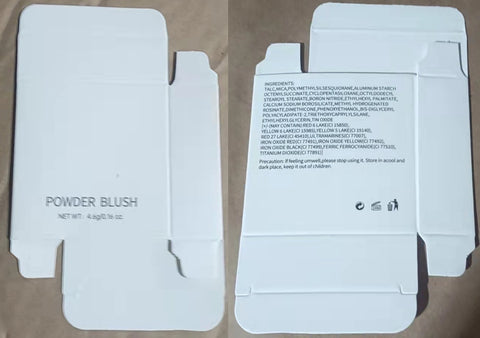 OEM Custom Private Label Blush Palette 8 Colors High Quality Oil Free Blusher Long Lasting Makeup Contouring Blush