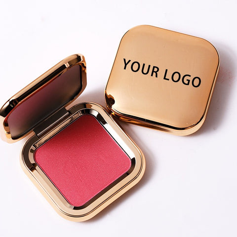 OEM Custom Private Label Blush Palette 8 Colors High Quality Oil Free Blusher Long Lasting Makeup Contouring Blush