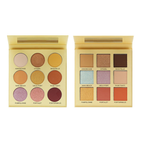 OEM Custom Private Label Vegan 9Colors Shimmer Glitter Matte High Pigment Cruelty Free Waterproof Pink Eyeshadow Palette