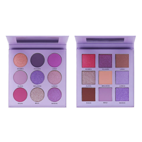 OEM Custom Private Label Vegan 9Colors Shimmer Glitter Matte High Pigment Cruelty Free Waterproof Pink Eyeshadow Palette