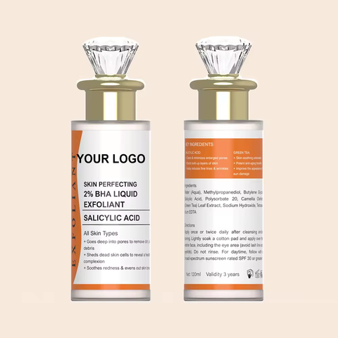 OEM/ODM Moisturizing Face Serum Private Label Hydrating Makeup Salicylic Acid 2%+HA