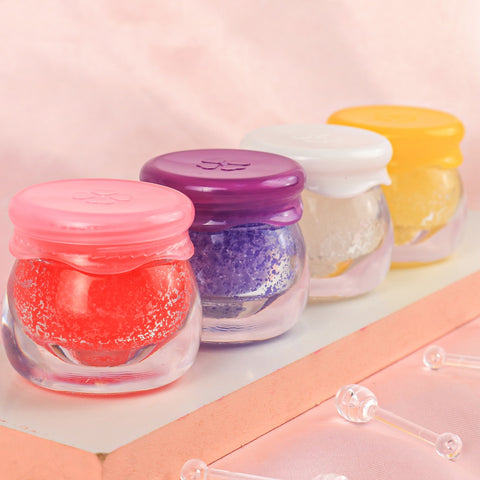 Vegan Free Lip Scrub Strawberry Flavor Lip Makeup Custom Your Own Brand