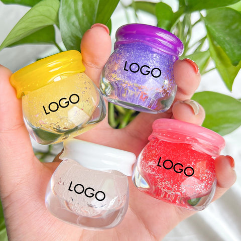 Vegan Free Lip Scrub Strawberry Flavor Lip Makeup Custom Your Own Brand