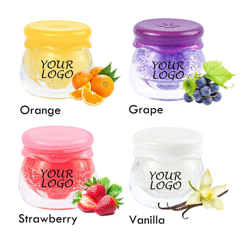Vegan Free Lip Scrub Strawberry Flavor Lip Makeup Custom Your Own Brand