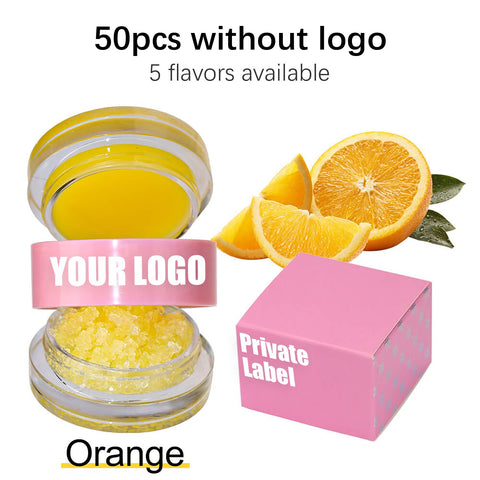 Vegan Free Lip Scrub Strawberry Flavor Lip Makeup Custom Your Own Brand