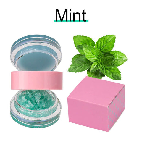 Vegan Free Lip Scrub Strawberry Flavor Lip Makeup Custom Your Own Brand