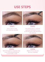 OEM Wholesale Custom Private Label Brow Styling Wax Vegan Brow Freeze Styling Wax Brow Waxing Sculpt Soap Eyebrow Soap Gel