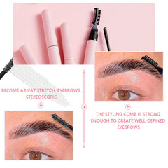 OEM Wholesale Custom Private Label Brow Styling Wax Vegan Brow Freeze Styling Wax Brow Waxing Sculpt Soap Eyebrow Soap Gel