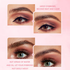 OEM Wholesale Custom Private Label Brow Styling Wax Vegan Brow Freeze Styling Wax Brow Waxing Sculpt Soap Eyebrow Soap Gel