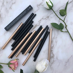 Pink Package 6 Color Eyebrow Makeup Brow Pencil Slim Private Label Gold
