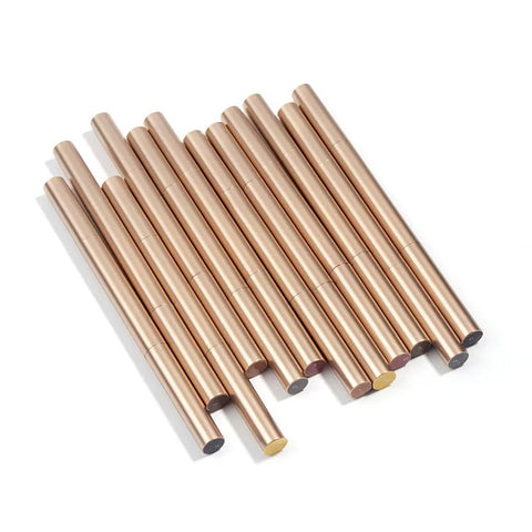 Pink Package 6 Color Eyebrow Makeup Brow Pencil Slim Private Label Gold